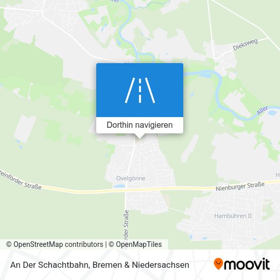 An Der Schachtbahn Karte