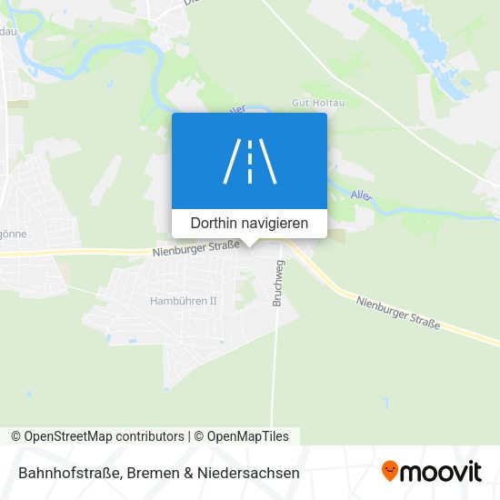 Bahnhofstraße Karte