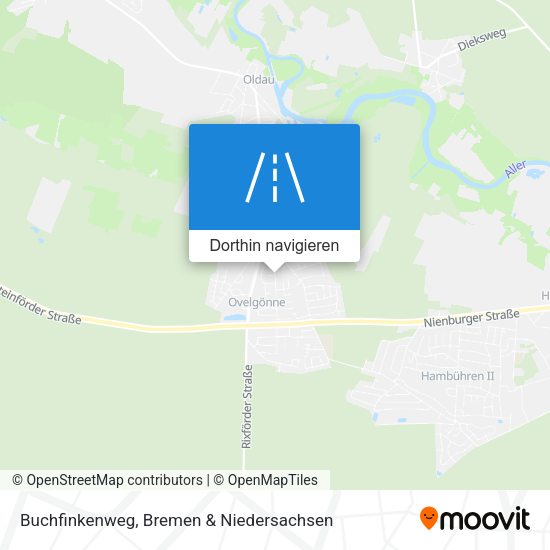 Buchfinkenweg Karte