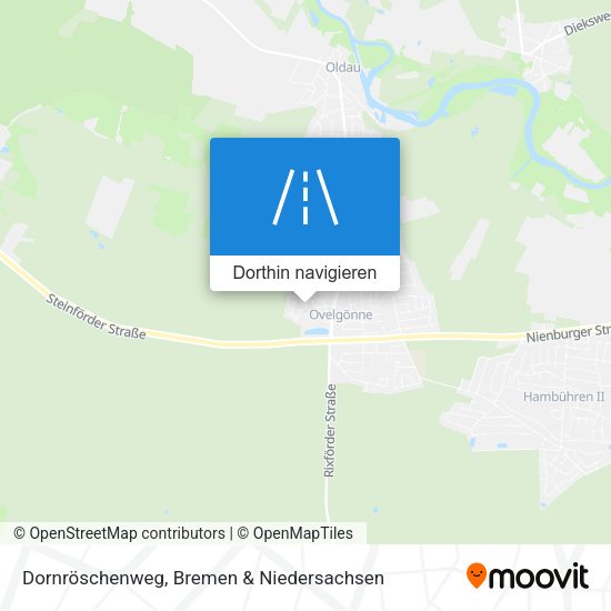 Dornröschenweg Karte
