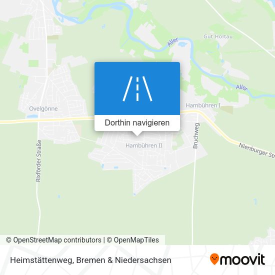 Heimstättenweg Karte