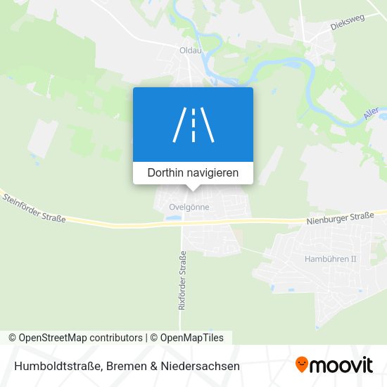 Humboldtstraße Karte