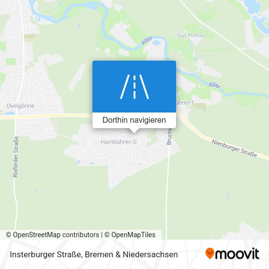 Insterburger Straße Karte