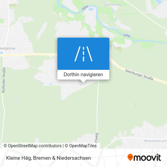 Kleine Häg Karte