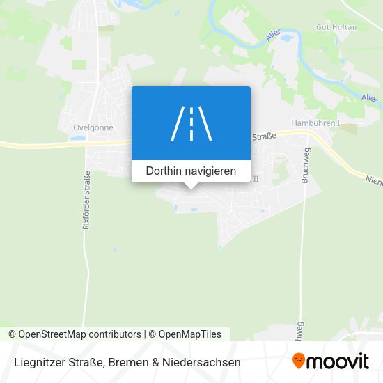 Liegnitzer Straße Karte