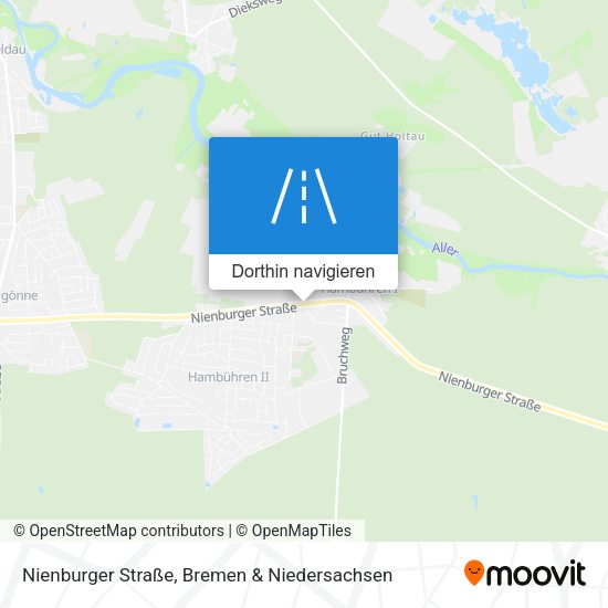 Nienburger Straße Karte