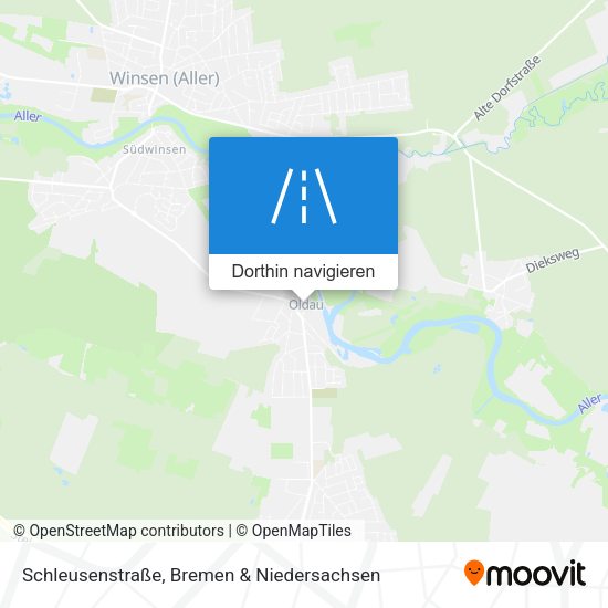 Schleusenstraße Karte