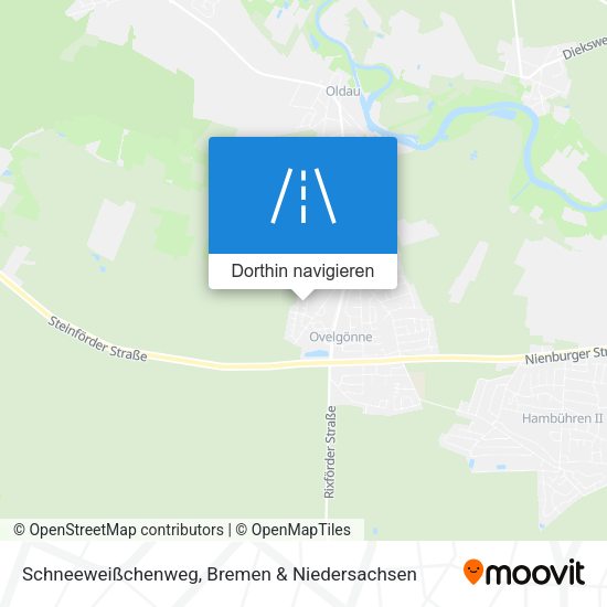 Schneeweißchenweg Karte