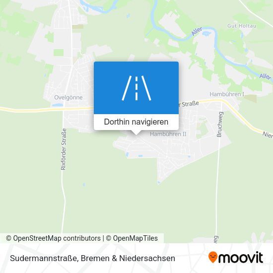 Sudermannstraße Karte