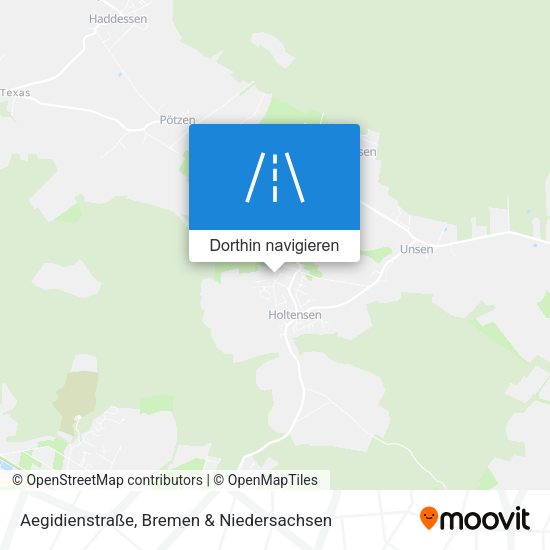 Aegidienstraße Karte