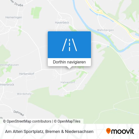 Am Alten Sportplatz Karte