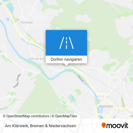 Am Klärwerk Karte