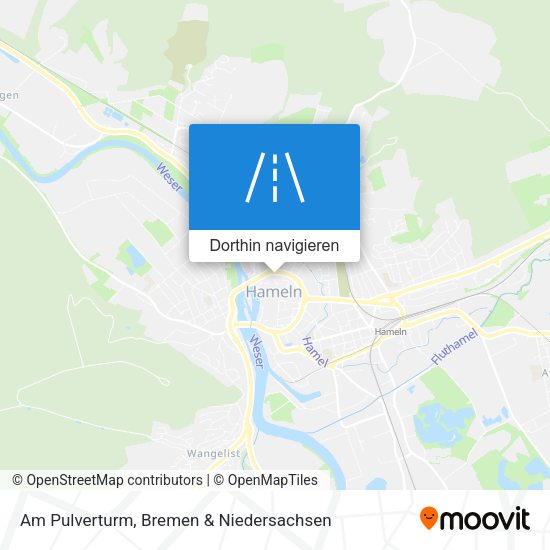 Am Pulverturm Karte
