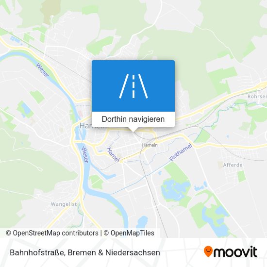 Bahnhofstraße Karte