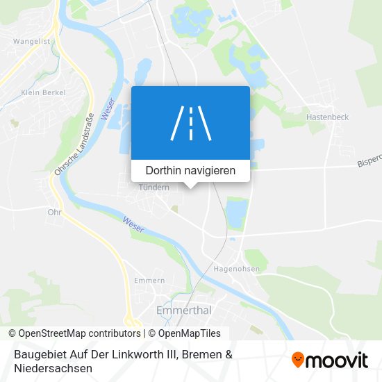 Baugebiet Auf Der Linkworth III Karte