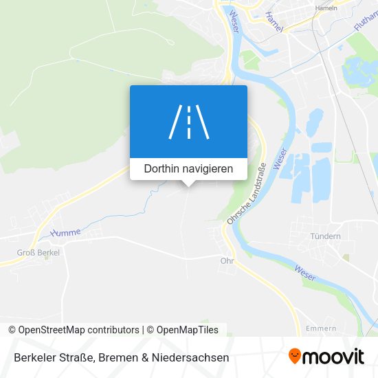 Berkeler Straße Karte