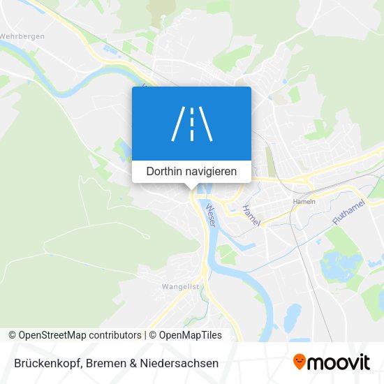 Brückenkopf Karte