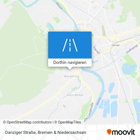 Danziger Straße Karte