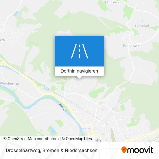 Drosselbartweg Karte