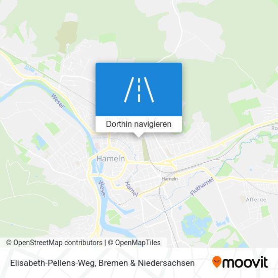 Elisabeth-Pellens-Weg Karte