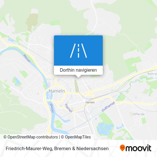 Friedrich-Maurer-Weg Karte