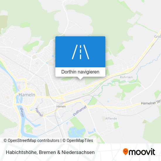 Habichtshöhe Karte