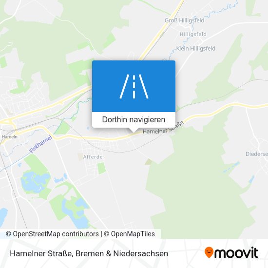 Hamelner Straße Karte