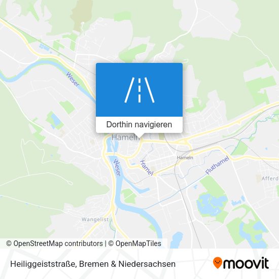 Heiliggeiststraße Karte