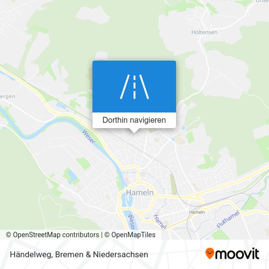 Händelweg Karte