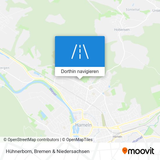 Hühnerborn Karte