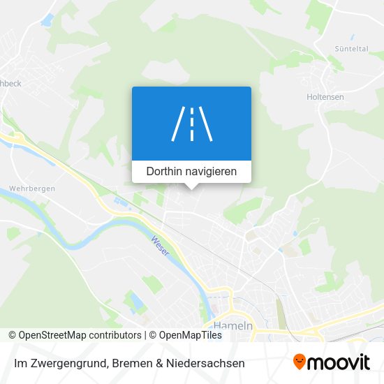 Im Zwergengrund Karte