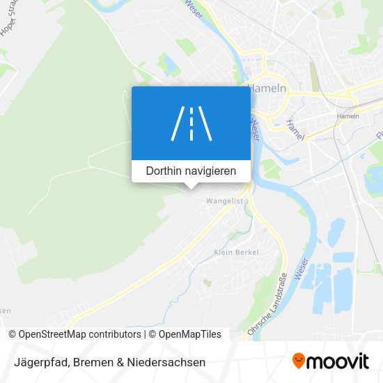 Jägerpfad Karte