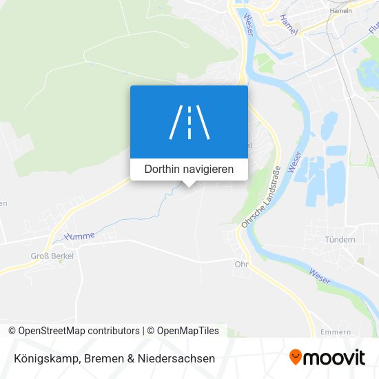 Königskamp Karte