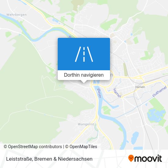 Leiststraße Karte