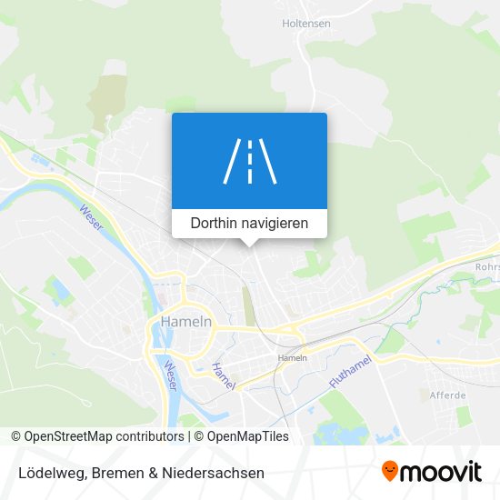 Lödelweg Karte