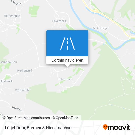 Lütjet Door Karte