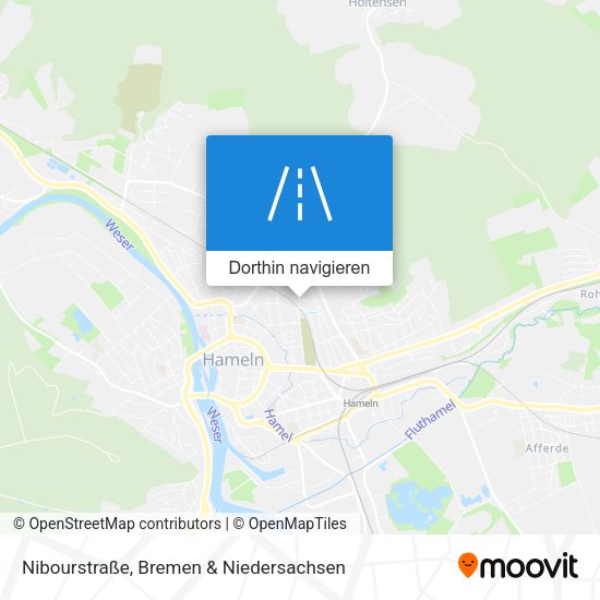 Nibourstraße Karte
