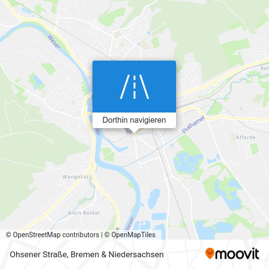 Ohsener Straße Karte