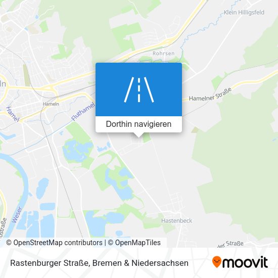 Rastenburger Straße Karte