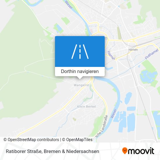 Ratiborer Straße Karte