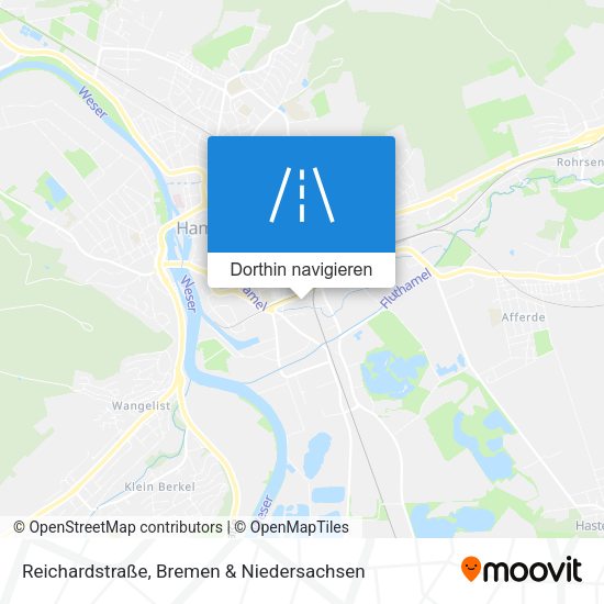 Reichardstraße Karte