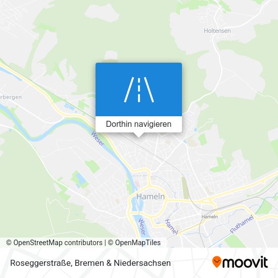 Roseggerstraße Karte