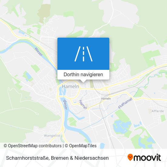 Scharnhorststraße Karte