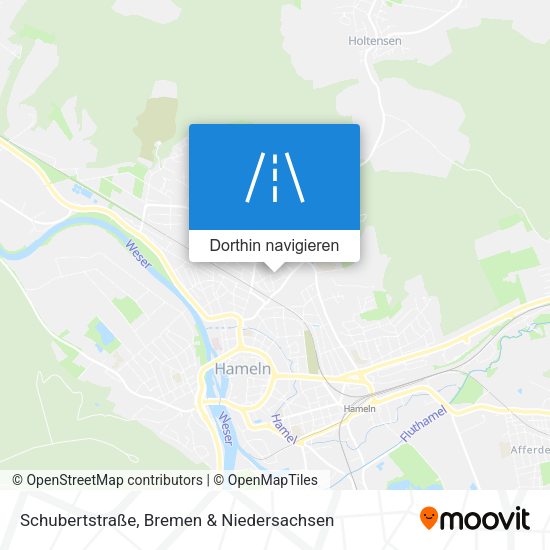 Schubertstraße Karte