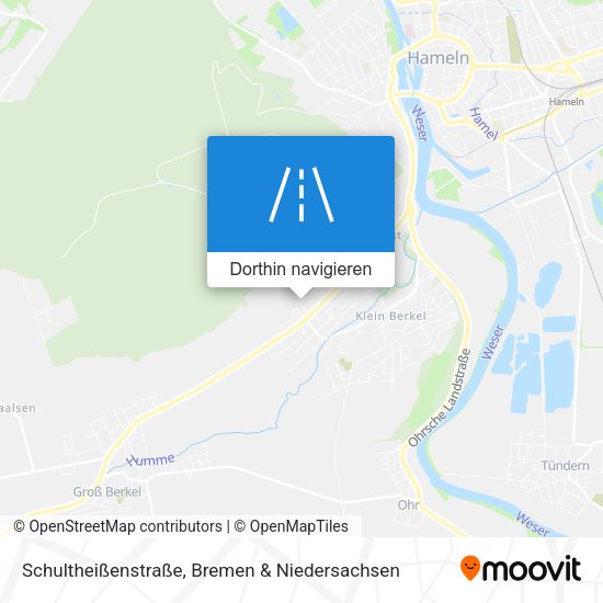 Schultheißenstraße Karte