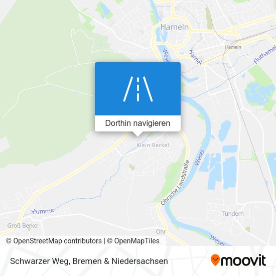 Schwarzer Weg Karte
