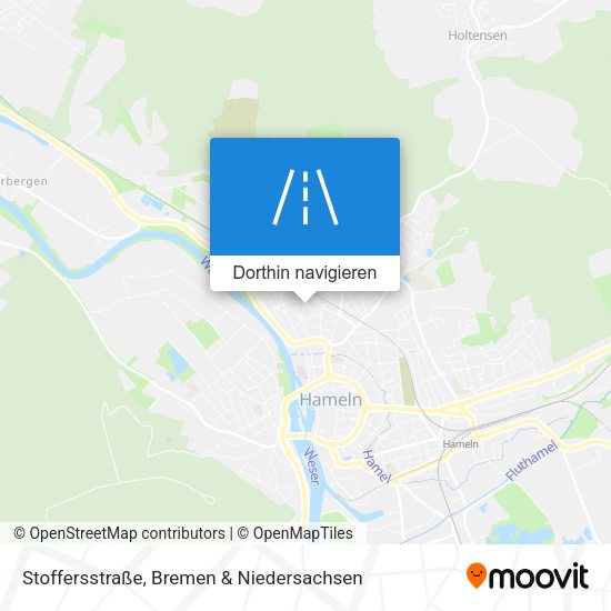 Stoffersstraße Karte