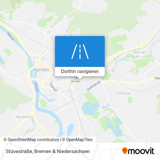 Stüvestraße Karte
