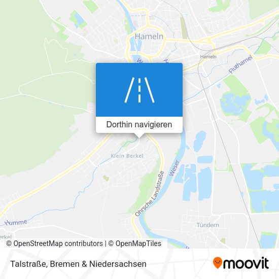 Talstraße Karte