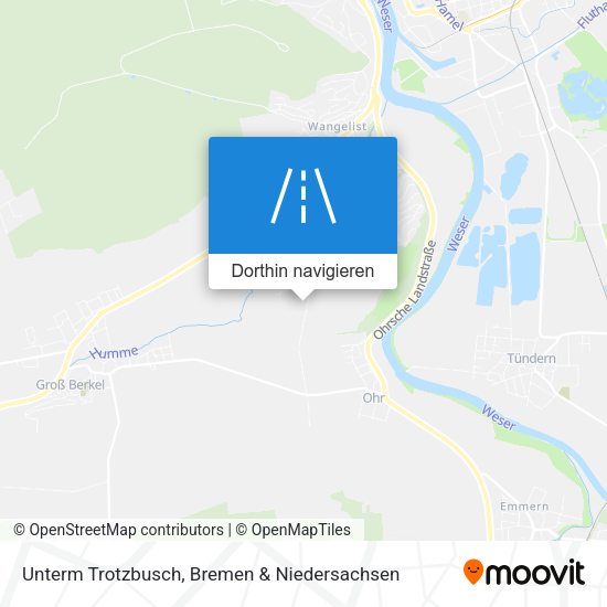 Unterm Trotzbusch Karte